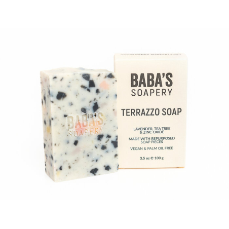 Сапун TERRAZZO с лавандула и чаено дърво 100 гр. Baba's Soapery