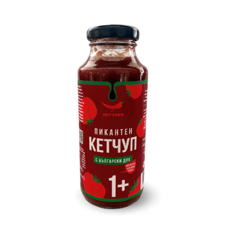 Пикантен кетчуп, 250 мл. Люта Ферма