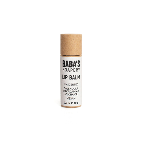 Балсам за устни с жожоба, макадамия и невен, 10 гр. BABA'S SOAPERY