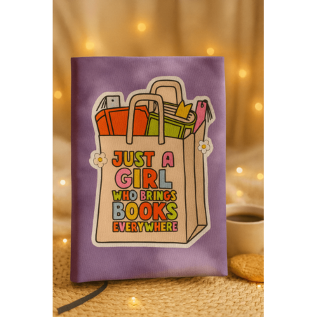 Подвързия за книга с торба с книги | Хендмейд уют и стил