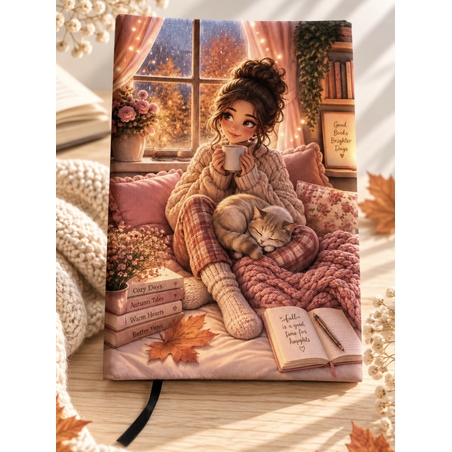 Подвързия за книга цветя и книги 