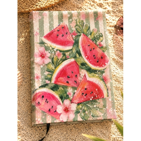 Подвързия за книга цветя и книги 