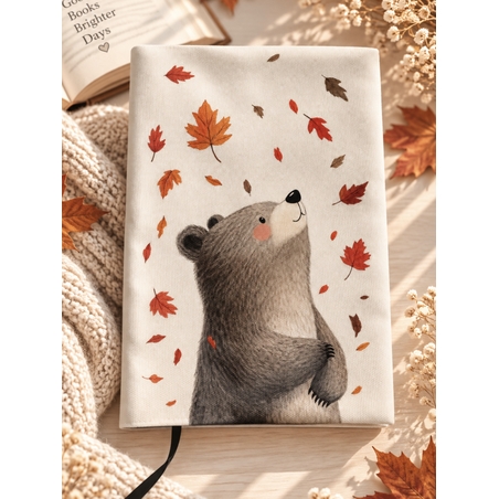 Подвързия за книга цветя и книги 