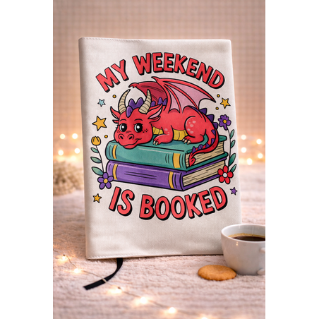 Подвързия за книга с дракон | Хендмейд уют и стил