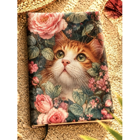 Подвързия за книга цветя и книги 