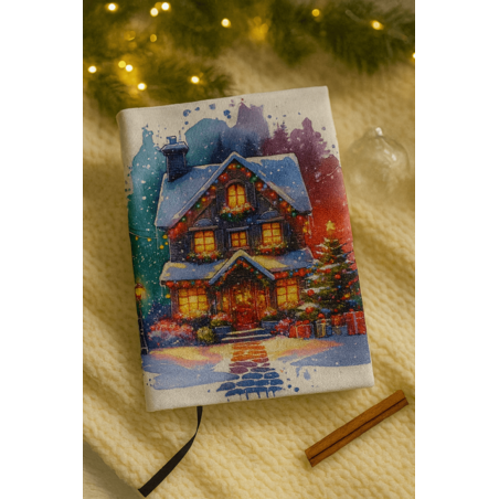 Коледна подвързия за книга с възможност за персонализация