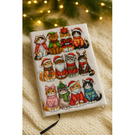 Коледна подвързия за книга с възможност за персонализация