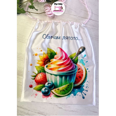 Сатенена торбичка 