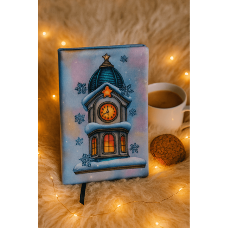 Коледна подвързия за книга с възможност за персонализация