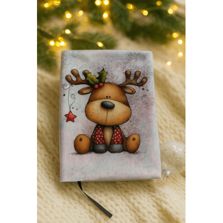 Коледна подвързия за книга с възможност за персонализация