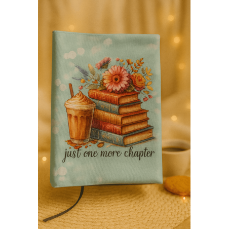 Подвързия за книга с книги с цветя | Хендмейд уют и стил