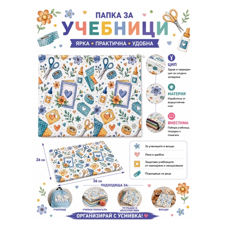 Папка за учебници/документи 