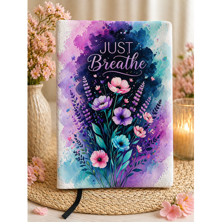 Подвързия за книга цветя и книги 