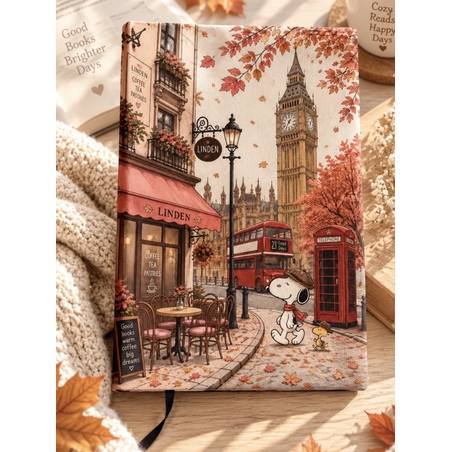 Подвързия за книга цветя и книги 