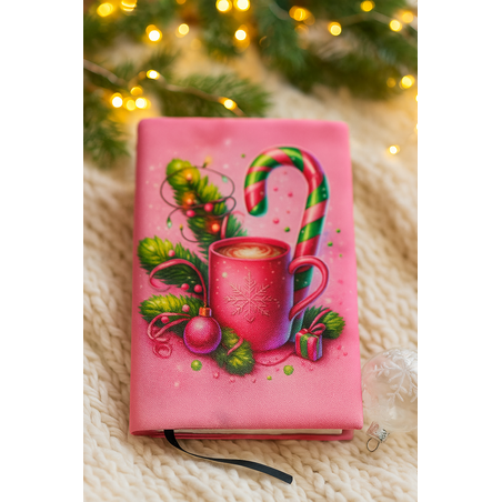 Коледна подвързия за книга с възможност за персонализация