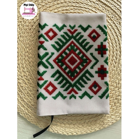  Подвързия за книга с българска шевица с персонализация | Хендмейд уют и стил