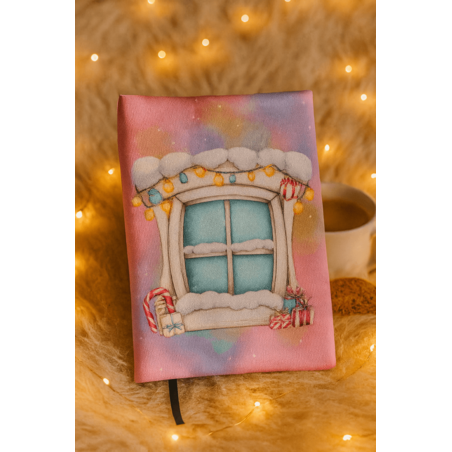 Коледна подвързия за книга с възможност за персонализация