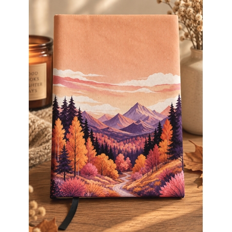 Подвързия за книга цветя и книги 