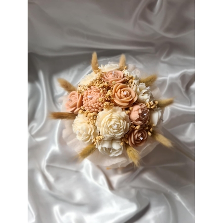 Авторски букет „Sand Bloom Harmony“