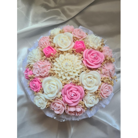 Авторски букет „Pink Garden“