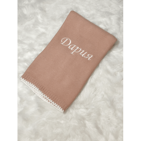 Мекичко памучно одеяло в розово