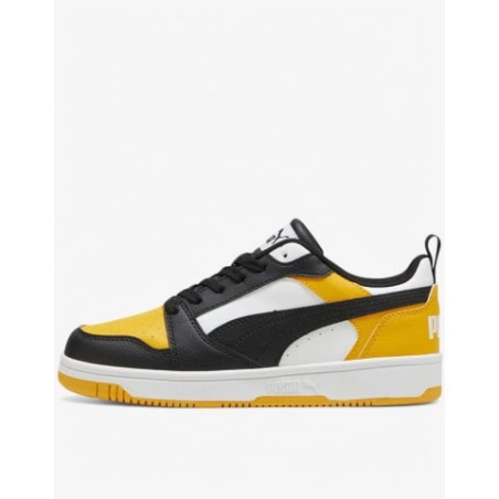 PUMA Rebound V6 Lo Shoes Black/Yellow