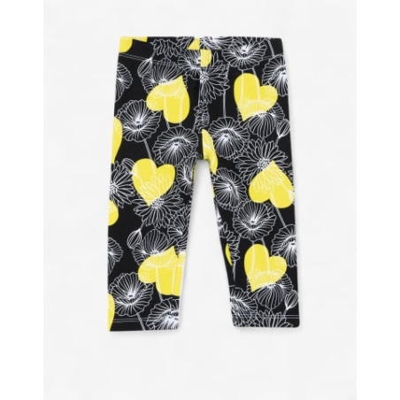 CHICCO Girls Leggings Black/Yellow