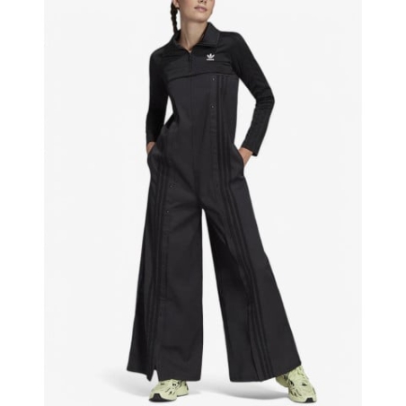 ADIDAS Always Original Snap-Button Jumpsuit Black