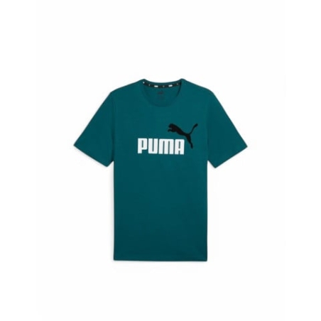 PUMA Essentials Logo Tee Green