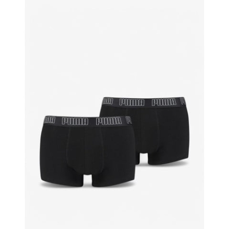 PUMA 2-Packs Basic Logo Boxers Black