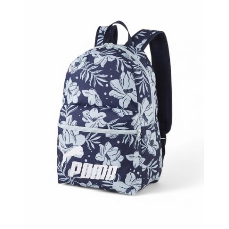 PUMA Phase All Over Printed Backpack Blue/White