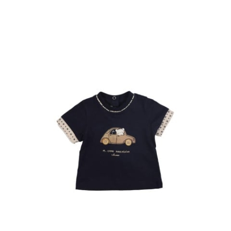 CHICCO Boys Knitted Tee Dark Blue