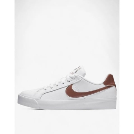 NIKE Court Royale Ac Shoes White/Mauve