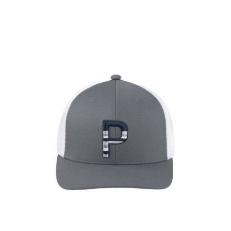 PUMA Sundown Trucker Snapback P Cap Grey/White