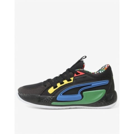 PUMA Court Rider Chaos Trash Talk Basketball Shoes Black/Multi