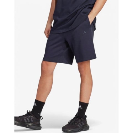 ADIDAS Sportswear All Seasons French Terry Shorts Ink Blue