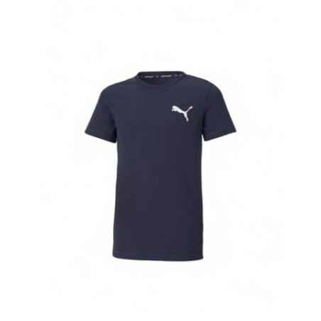 PUMA Active Small Logo Tee Blue
