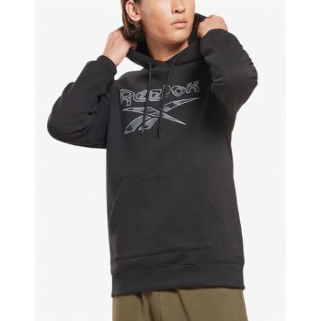 REEBOK Identity Big Logo Training Hoodie Black