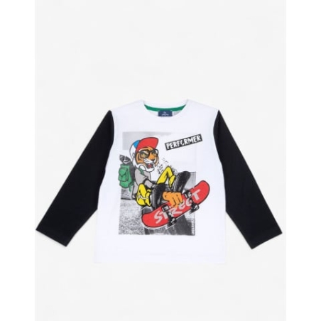 CHICCO Boys Blouse White/Multi