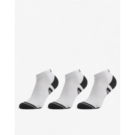 UNDER ARMOUR 3-Packs Performance Tech No Show Socks White/Black/Grey