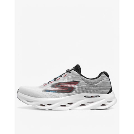 SKECHERS Go Run Swirl Tech Speed Rapid Motion Shoes White/Grey