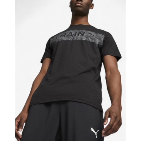 PUMA Graphic Concept Training Tee Black