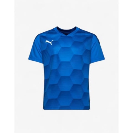 PUMA TeamFINAL 21 Graphic Tee Blue