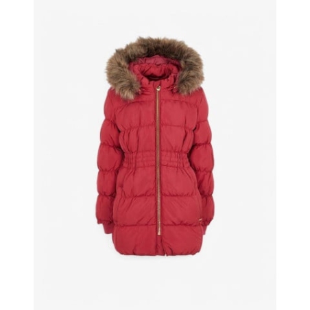 NAME IT Molly Long Down Jacket Cerise