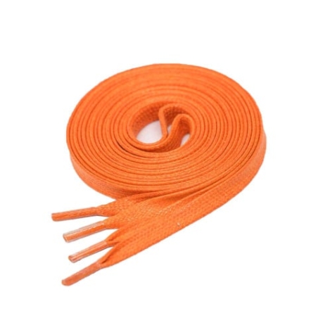 BAMA Flat Cotton Laces Orange 120cm