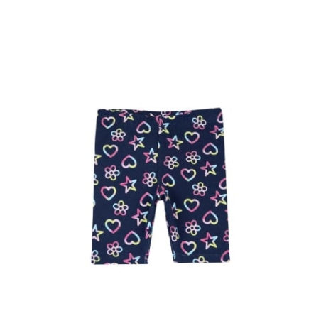 CHICCO Girls Bike Shorts Blue Printed