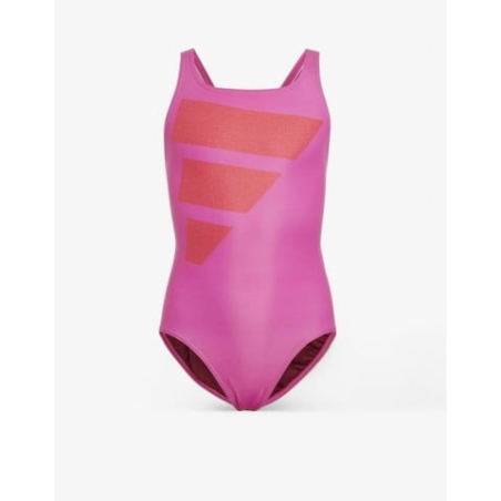 ADIDAS Big Bars Logo Swimsuit Pink
