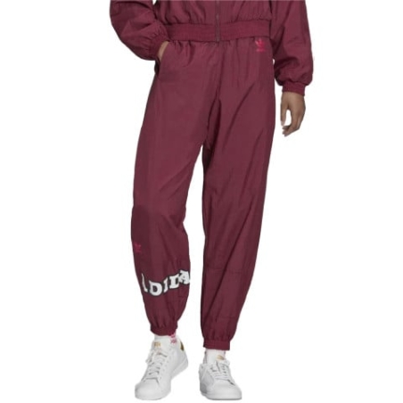 ADIDAS Originals Logo Play Track Pants Burgundy