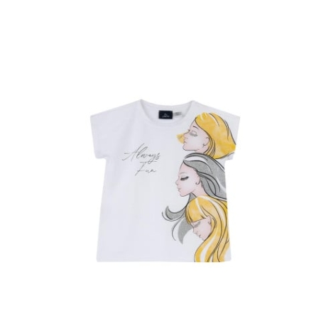 CHICCO Girls Tee White/Multi