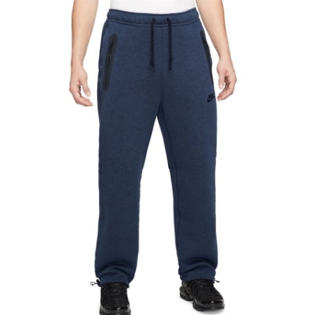 NIKE Tech Fleece Open-Hem Sweatpants Blue